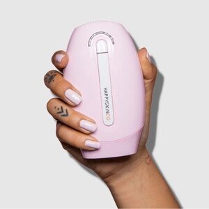 HAPPY SKIN CO IPL Hair Removal Device - White and Pink
